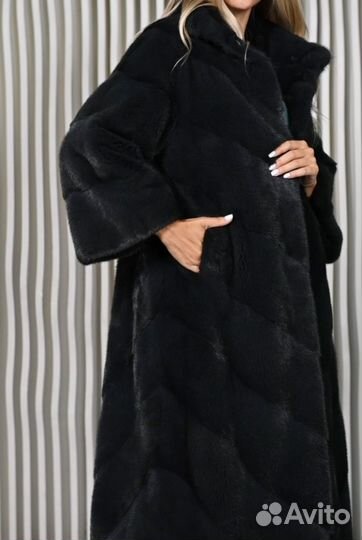 Шуба норковая 46 48 длинная