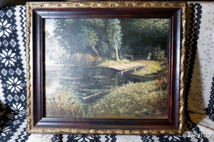 Картина масло 30 x 25 см