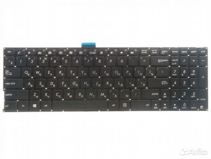 Клавиатура с подсветкой для ноутбука Asus K501UX