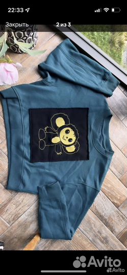 Лонгслив с чебурашкой