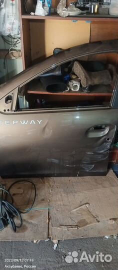 Двери на Renault sandero