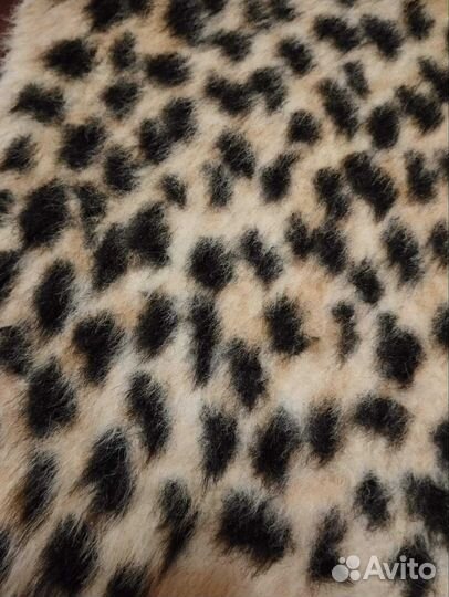 Прикроватные коврики леопард мех
