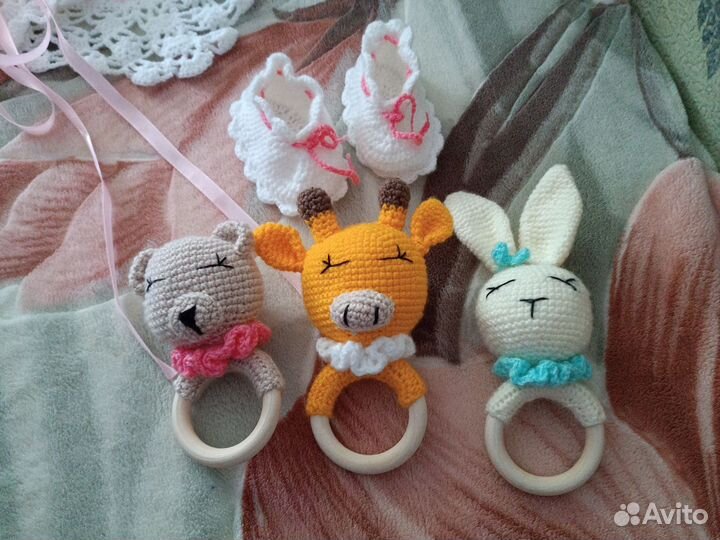 Вяжу на заказ комплект для новорожденных