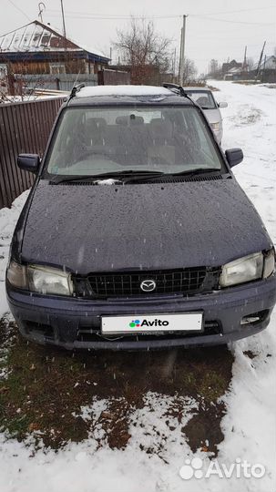 Mazda Demio 1.3 AT, 1996, битый, 100 000 км