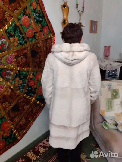 Шуба кролик