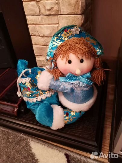 Снегурка с мешочком