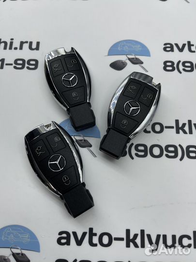 Ключ Мерседес W211 W212 (Mercedes 211 212)