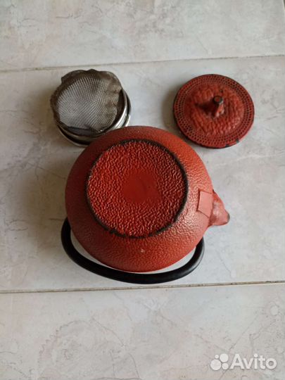 Чугунный заварочный чайник