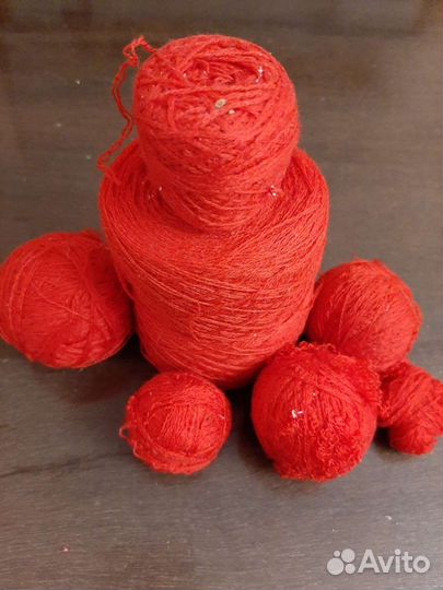 Пряжа чистая шерсть для вязания