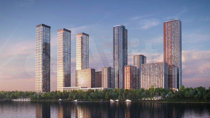 Квартира-студия, 24,1 м², 32/53 эт.