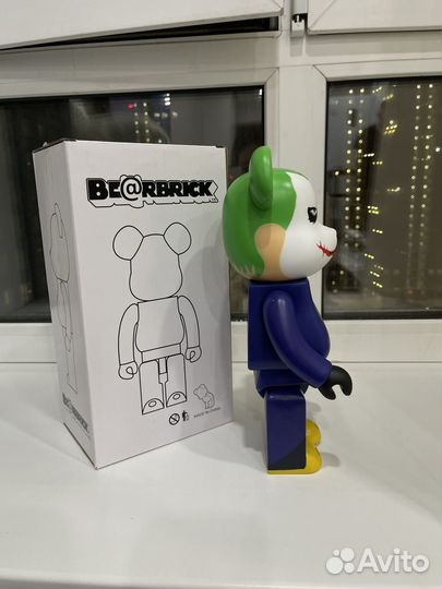 Мишка bearbrick joker