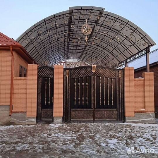 Навеса кованые перила