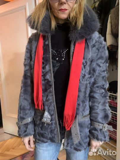 Шуба козлик с песцом и др