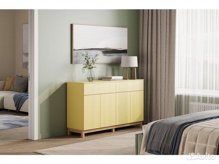 Тумба Леона-3 Mustard