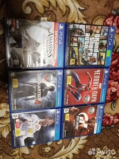 Игры Sony Ps4 и джойстик