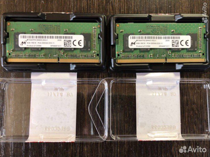 Оригинальная оперативная память DDR4 8Gb dell G5