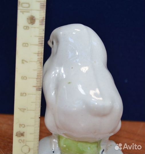 Статуэтка- цыпленок. гжель СССР