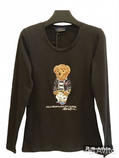 Cвитер Polo Ralph Lauren мишка Машинная вязка