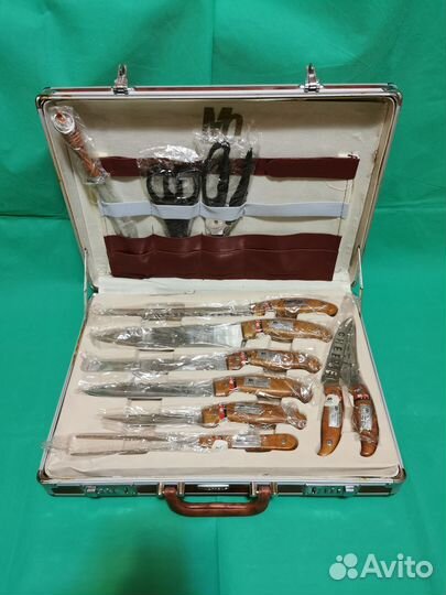 Нaбop куxoнныx нoжeй Millerhаus 25 штук в кейce