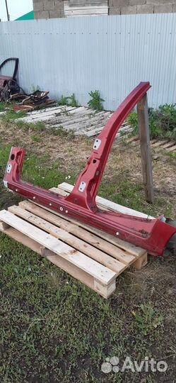 Порог левый со стойкой Fiat Albea 2008