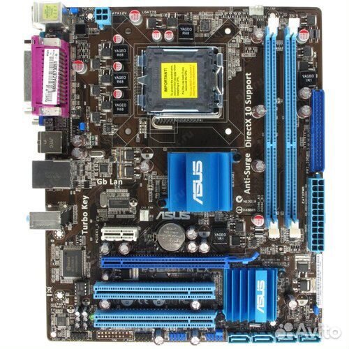 Материнская плата asus P5G41T-M LX, LGA775, DDR3