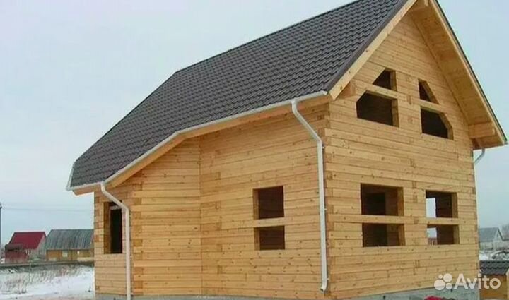 Дом из бруса строительство