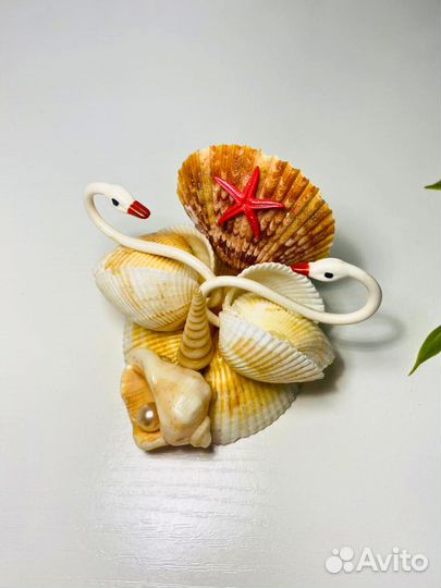 Статуэтки для интерьера фигурки из морских ракушек