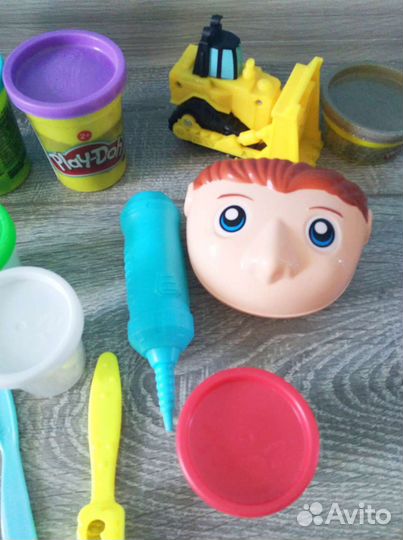 Наборы для лепки play doh плей до зубной доктор