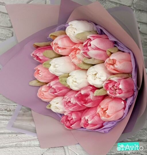 Цветы зефирные, грибочки,корзиночки, мелки