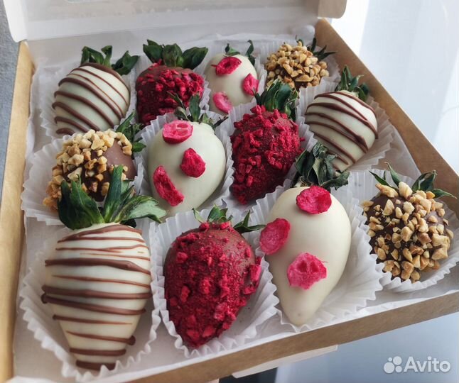 Клубника в бельгийском шоколаде