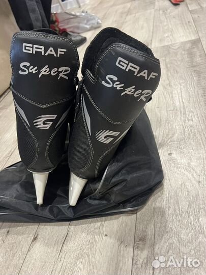 Коньки хоккейные graf