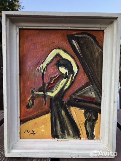 Картина Лев Дьяконицин, «Скрипачка», 2009 г