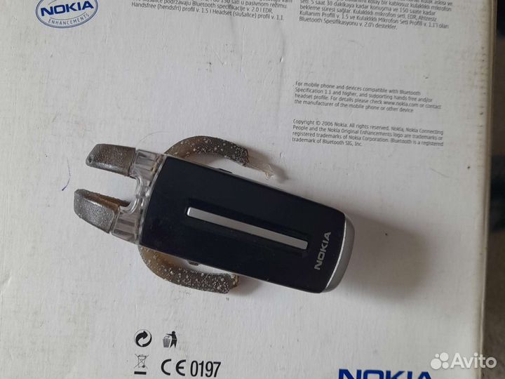 Bluetooth гарнитура nokia
