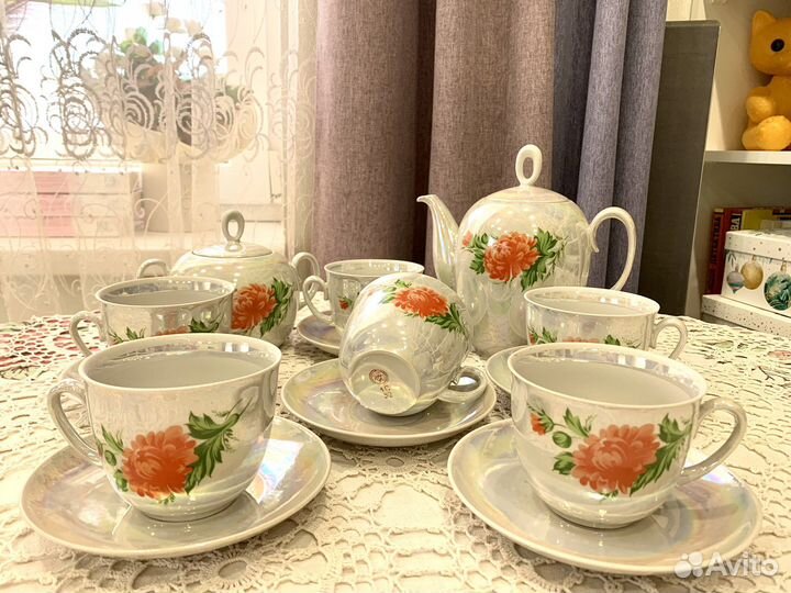 Чайные сервизы Полтавский фз и Хайта