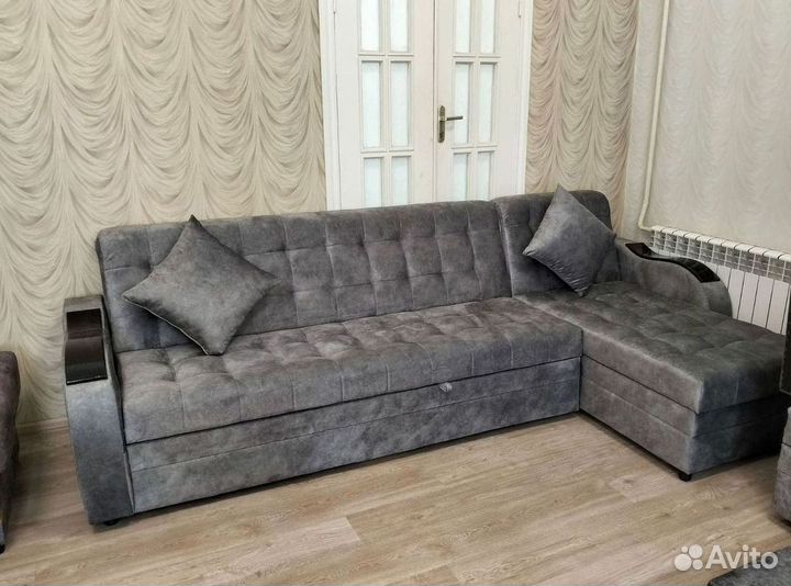 Угловой диван раскладной на заказ