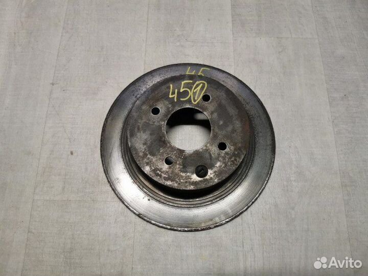 Диск тормозной задний Nissan Tiida C11 1.6 HR16DE