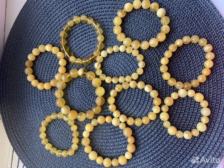 Браслет из янтаря