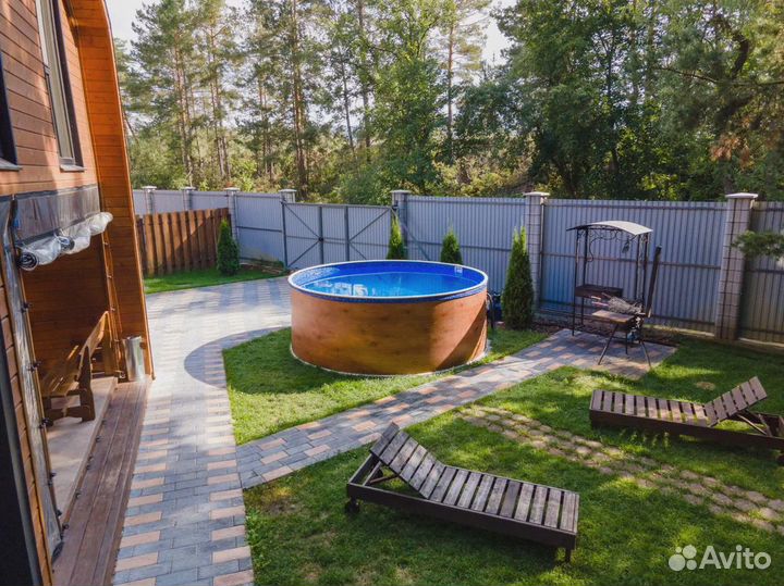 Бассейн каркасный морозостойкий Овальный