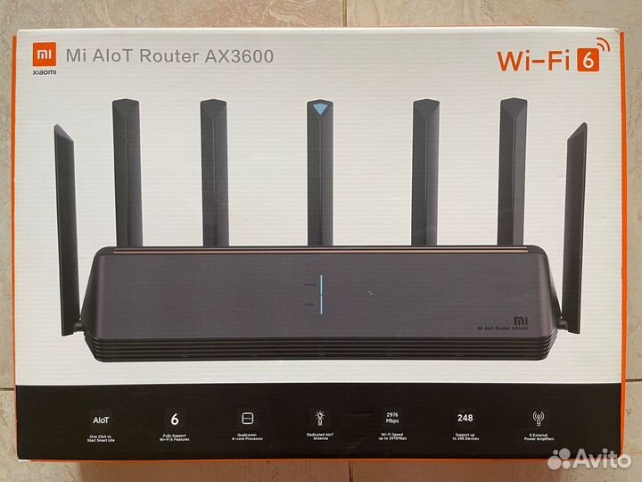 Wifi 6 роутер Xiaomi alot AX3600