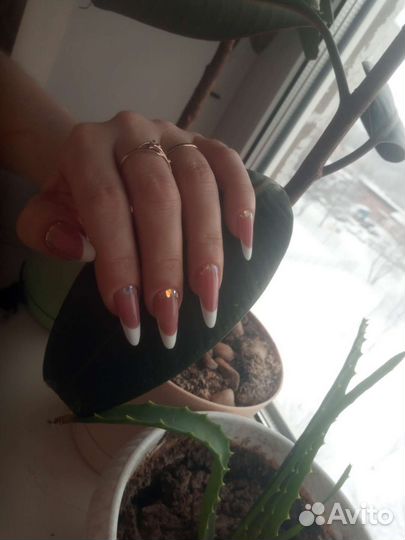 Наращивание, арочное моделирование,выкладной френч