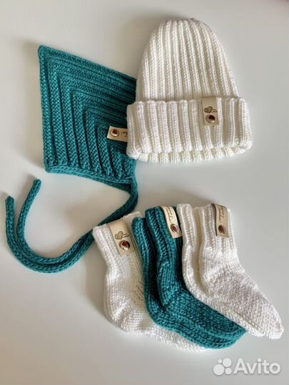 Детская шапочка и носочки