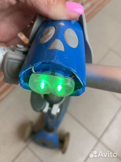 Самокат трехколесный globber