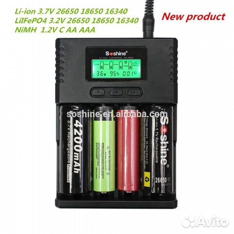 Зарядное устройство Soshine H4