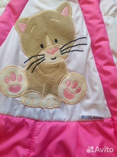 Зимний комбинезон для девочки Rusland разм. 80