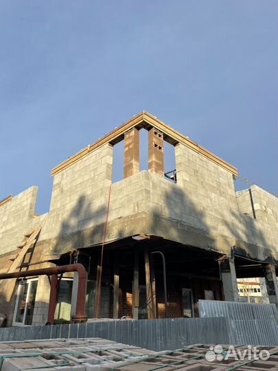 Заливка армопояса