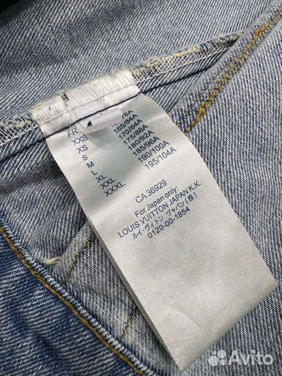 Джинсовая куртка женская Louis vuitton