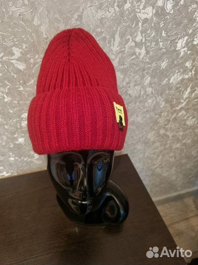 Шапка зимняя женская вязанная