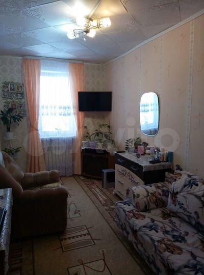 Комната 25 м² в 2-к., 2/2 эт.