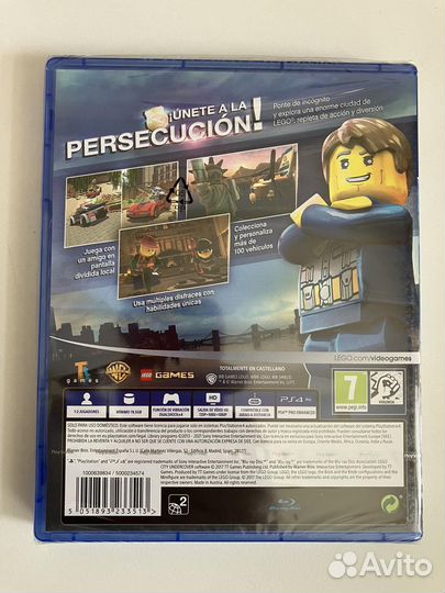 PS4 Lego City Undercover (новый, рус)