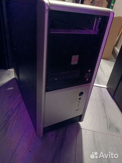 Asus P58 pro plus + процессор + видеокарта +корпус